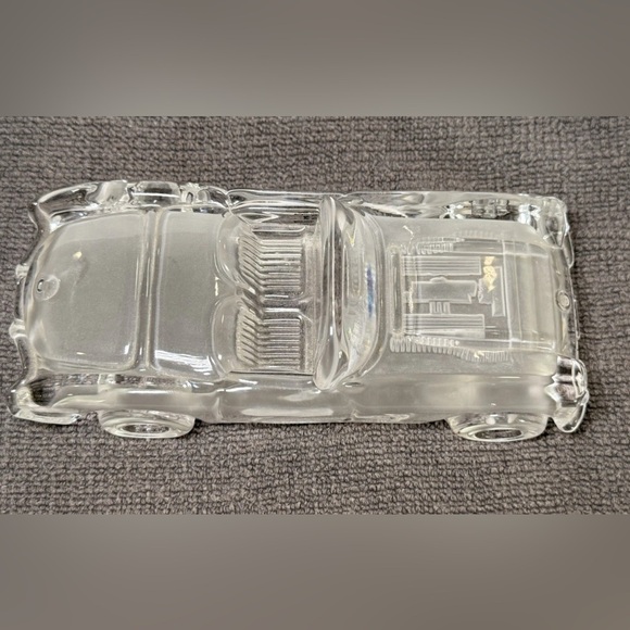 Magic Crystal Hofbauer 1959 Corvette W. Germany 24% PbO Lead Crystal Paperweight - Picture 4 of 9